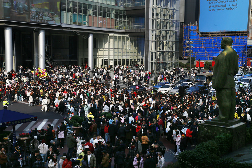 长沙 人流 车流