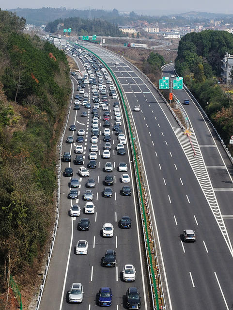 嘉禾：返程高峰