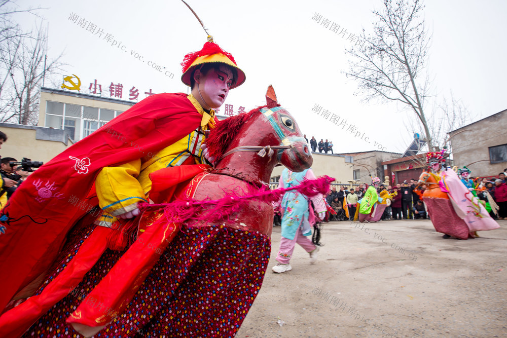 马年，元宵节，竹马舞，狮子舞，跑竹马，省级非遗，民间文娱