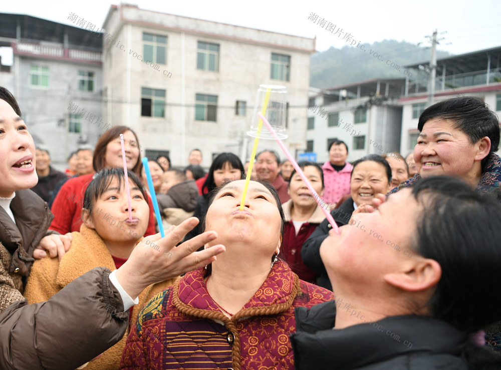 三八节 游戏 活动 城步 蒋坊乡 
