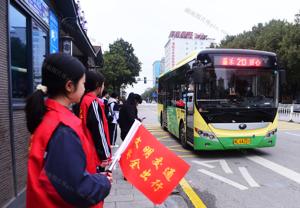 嘉禾：学雷锋 文明行