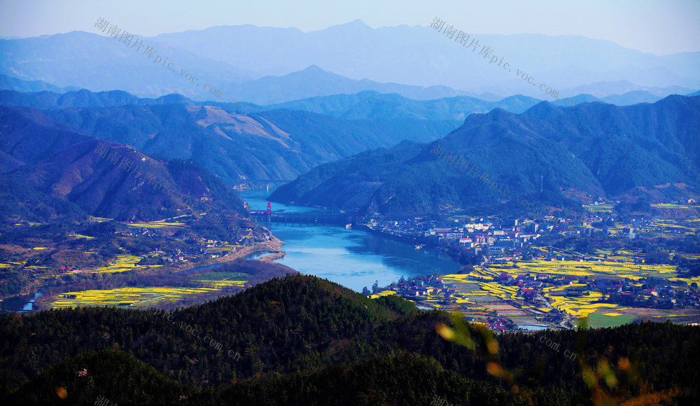 怀化中方三家田：好一派锦绣河山
