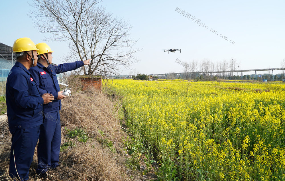 无人机巡检促安全