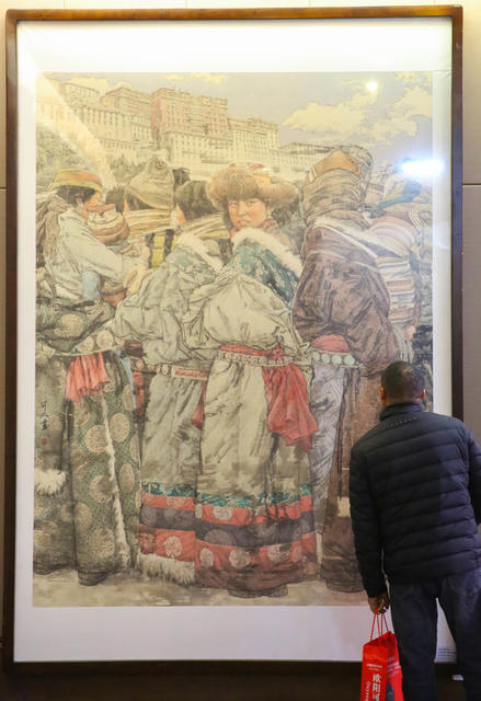 红袍画家 画展 文化强县 文化振兴 文艺  艺术交流