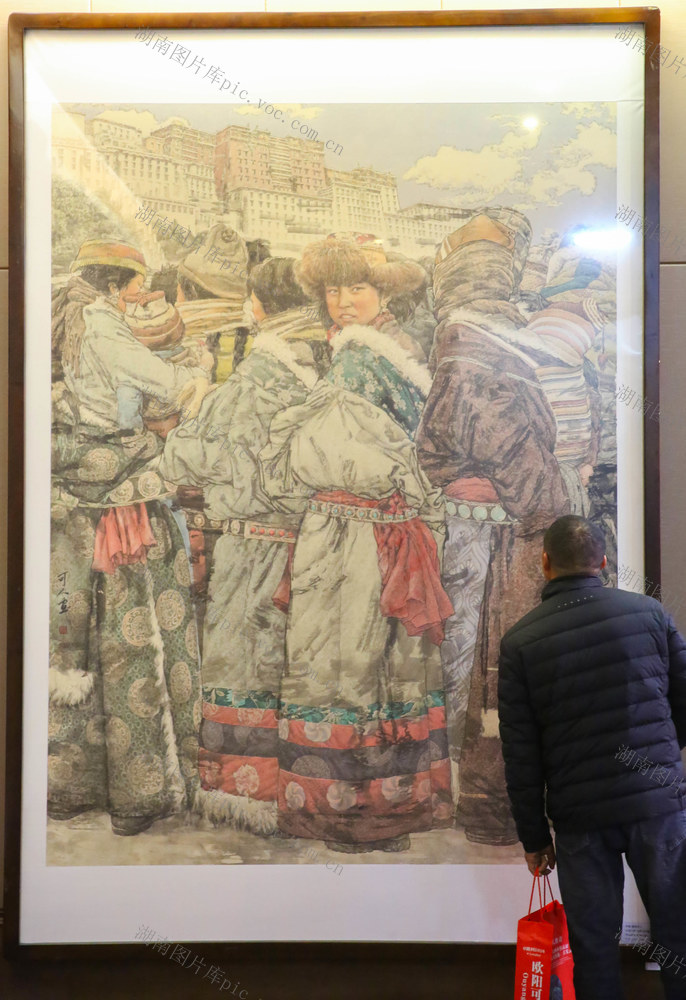 红袍画家 画展 文化强县 文化振兴 文艺  艺术交流