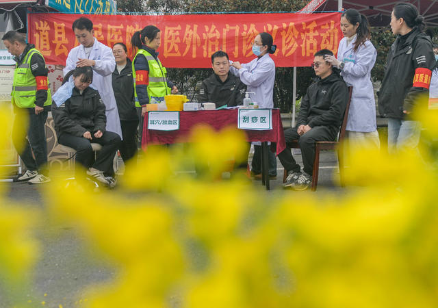 湖南道县：健康义诊迎世界睡眠日 