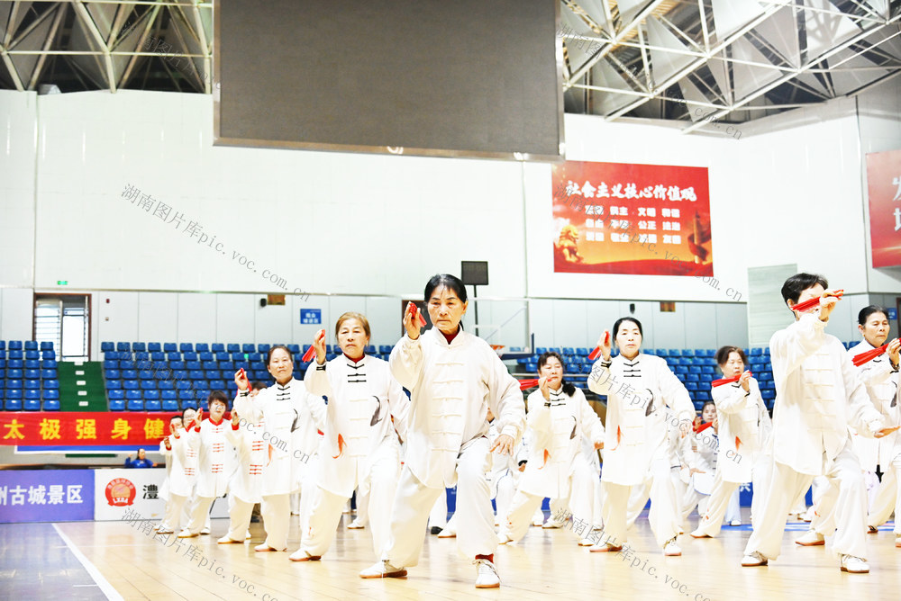 体育  太极运动  国际太极拳日  全民健身