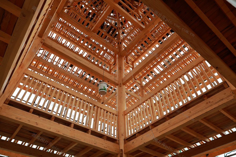 鼓楼 建设 侗寨 建筑 工匠