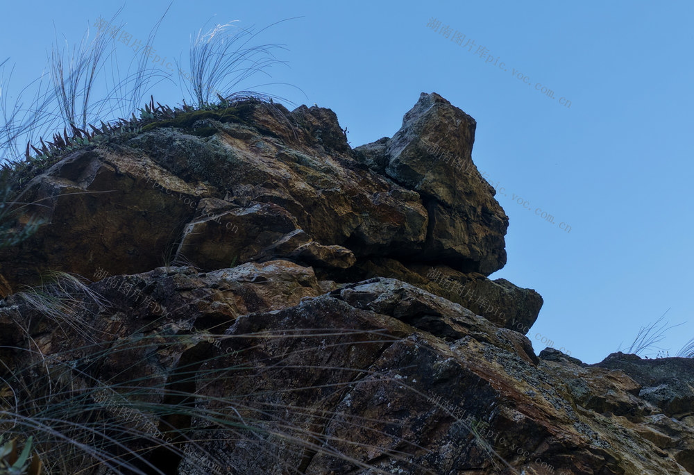 湖南桂东 千年石蛙 石磨岭峡谷