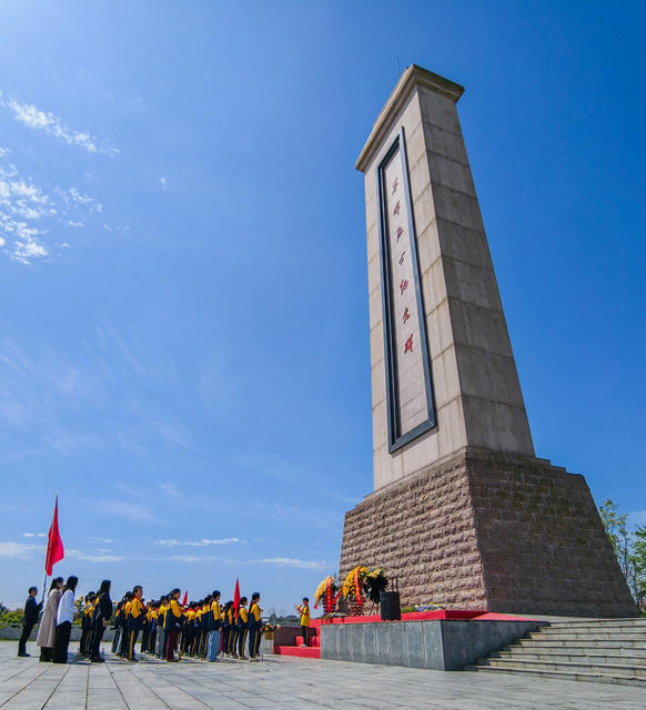 湖南道县：清明将至 缅怀先烈