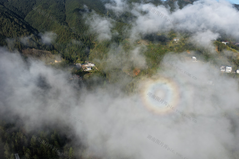 湖南桂东  云海 佛光 城南 千年鸟道 千年鸟道