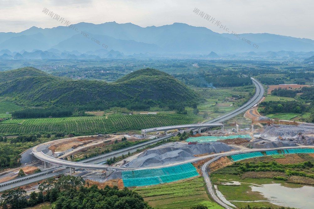 湖南道县：零道高速建设提速