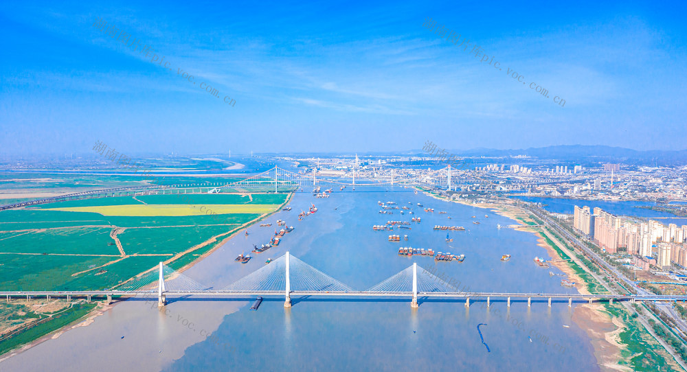 洞庭湖 岳阳自然风光 岳阳君山 岳阳航拍 岳阳城市风光 长江岳阳河段 