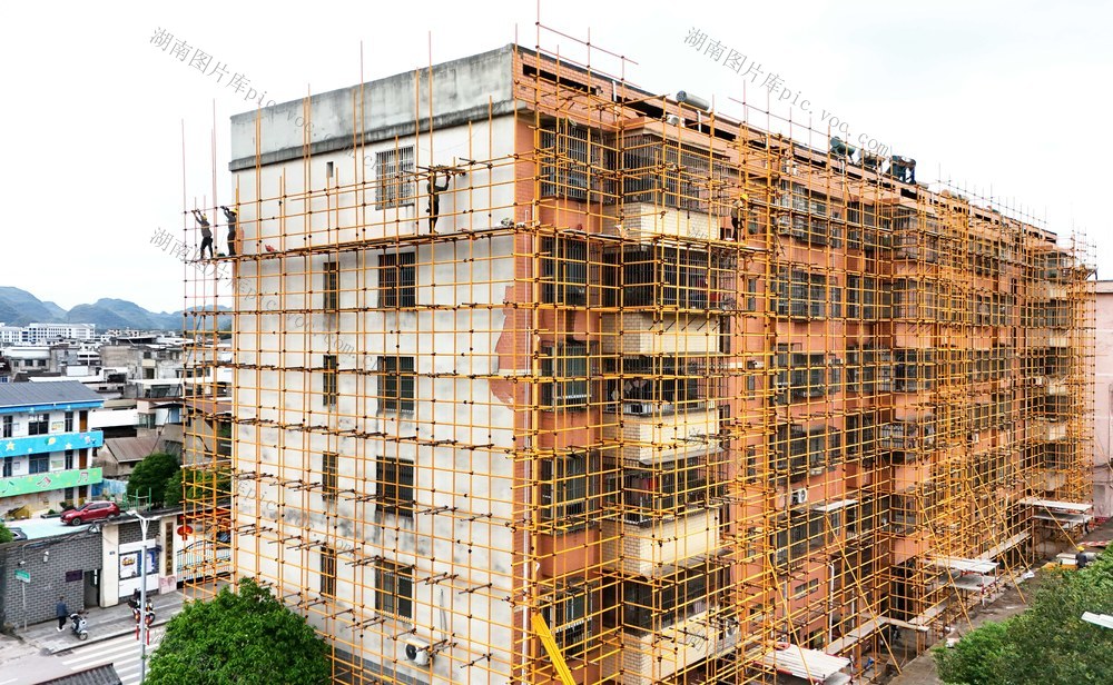 改造老旧小区 增加居民幸福感