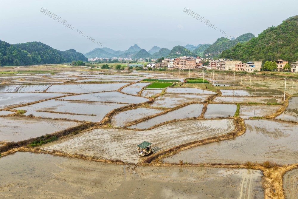 湖南道县：农机助耕保生产