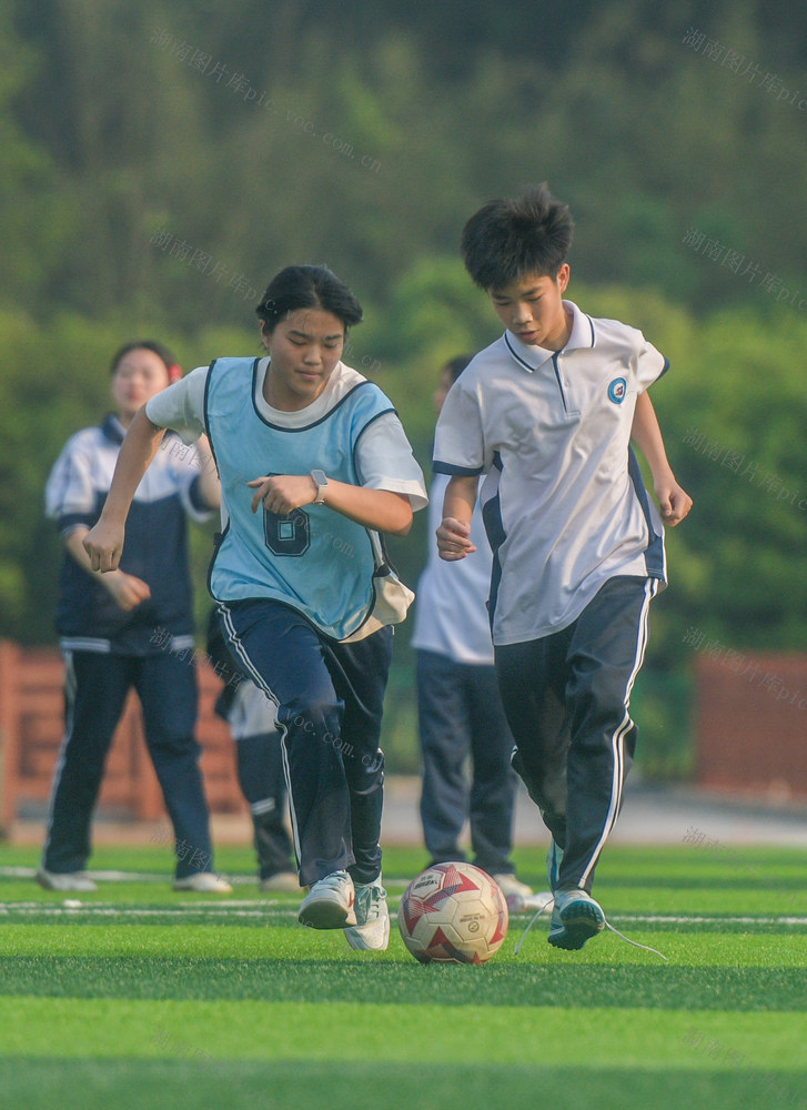 湖南道县：校园足球 健康成长