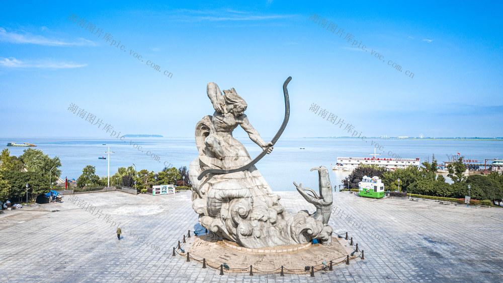 岳阳航拍 岳阳洞庭湖风光 岳阳巴陵广场 岳阳城市风光 岳阳网红地标 岳阳旅游