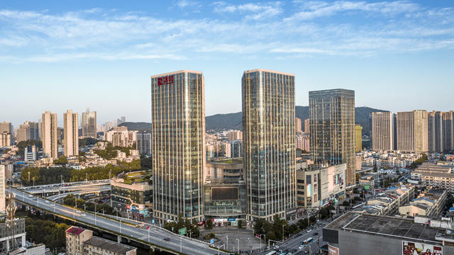 长沙河西 长沙城市航拍 长沙岳麓区 长沙城市风光 长沙西站 长沙荣湾镇