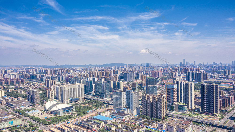 长沙雨花区 长沙城市交通 德思勤 长沙万家丽高架桥 长沙城市建筑 长沙城市交通