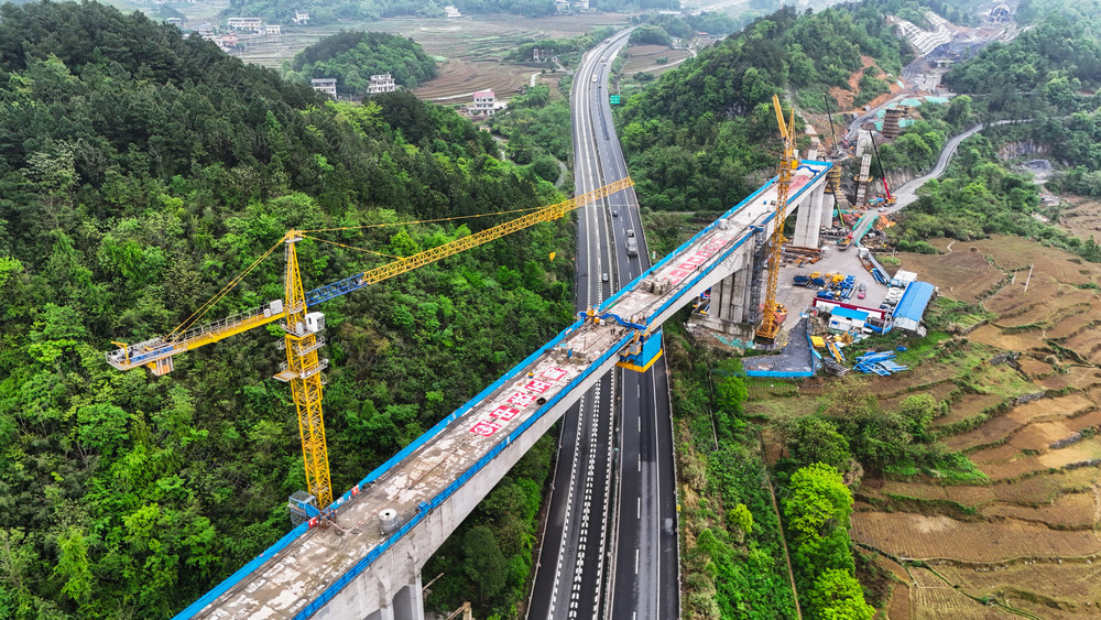 邵永高铁 基建 特大桥 连续梁