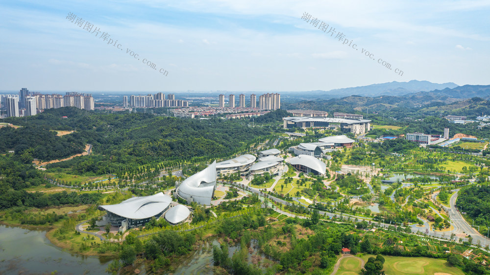 湖南益阳市城市航拍 益阳城市航拍 益阳市 湖南益阳