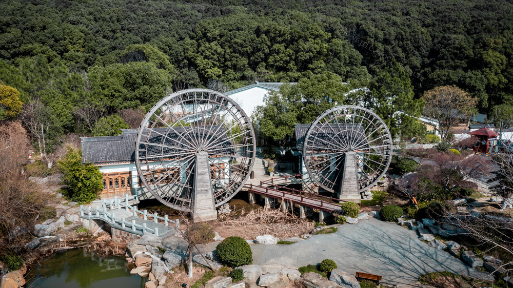 岳阳航拍 岳阳南湖 岳阳洞庭湖小镇 岳阳旅游景区 岳阳自然风光 岳阳千亩湖 岳阳城市绿化