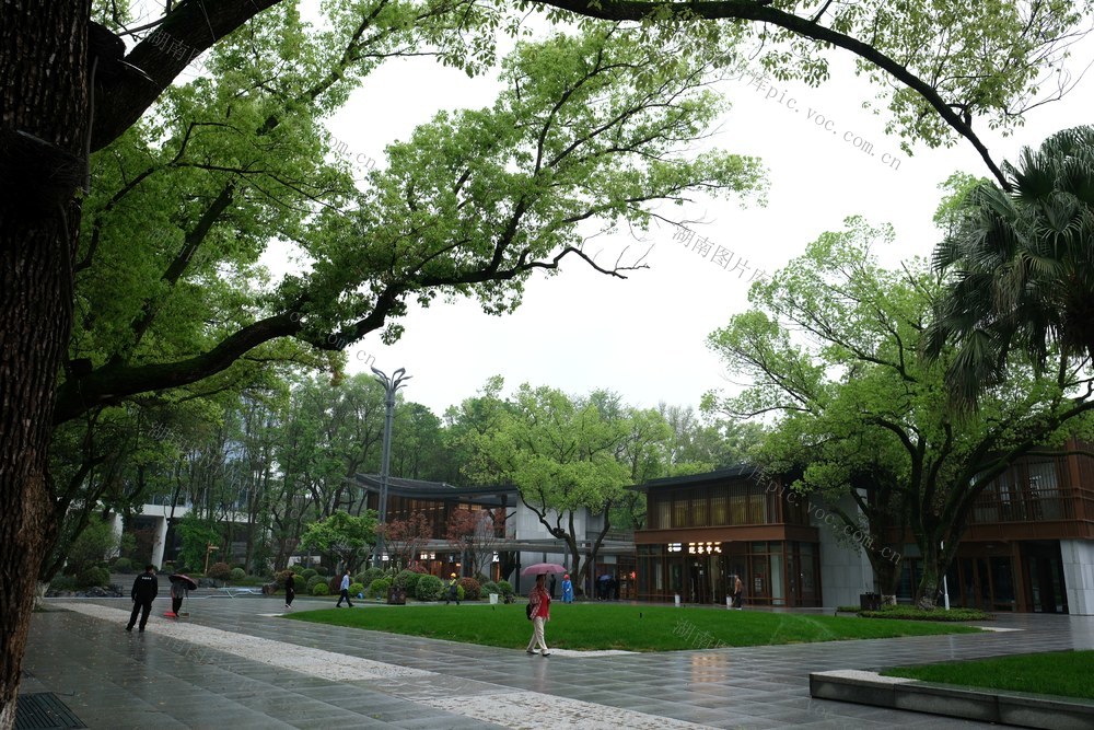 “馆园融合”，烈士公园西广场