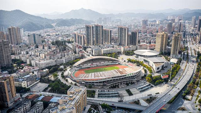 湖南浏阳市城市航拍 浏阳市城市航拍 浏阳市 浏阳城市建筑 