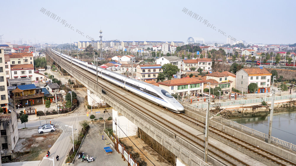 湖南岳阳高铁交通 岳阳城市航拍 岳阳高铁站 岳阳高铁 岳阳交通 岳阳城建