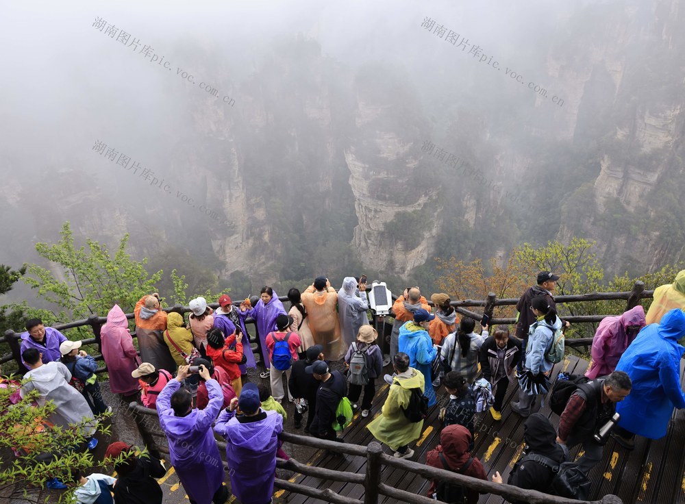 张家界 四月 旅游 旺季