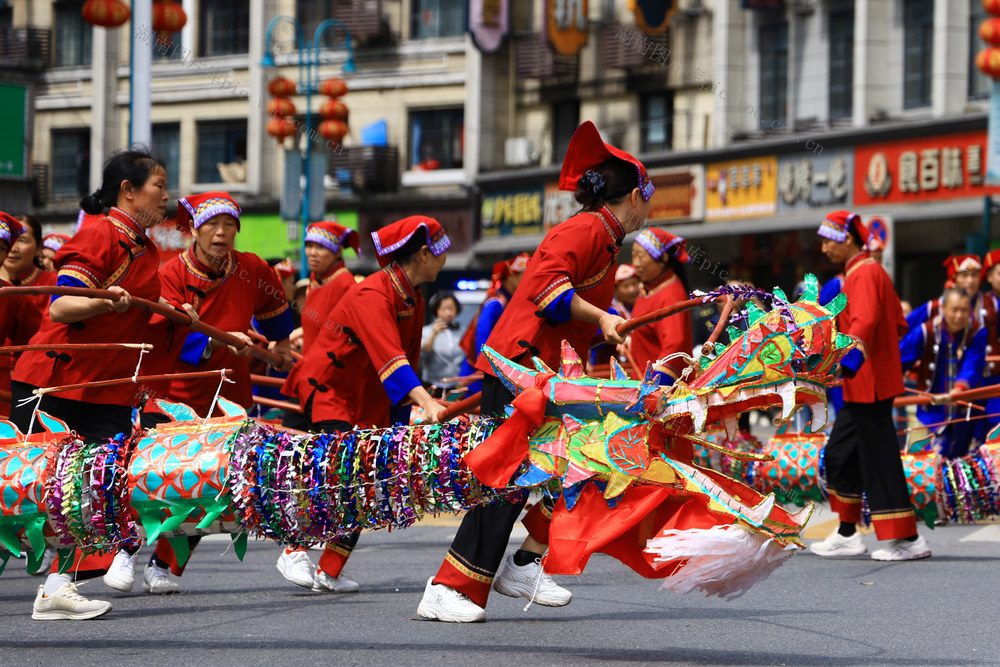 非遗 古商城 安塞腰鼓 城步吊龙 英歌舞