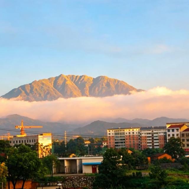 怀化 凉山 2006年 夕照 雨后天晴 城市变迁 山城风光 纪实摄影