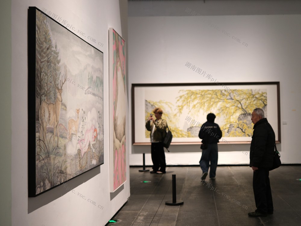 百年天津中国画,高等教育课徒稿与作品展