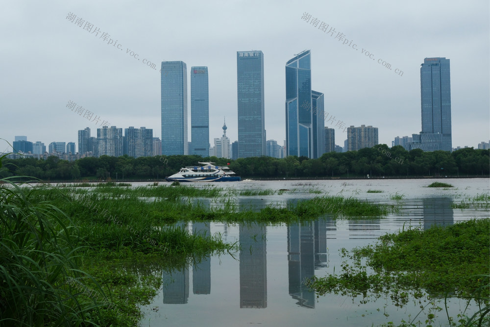 湘江两岸 春意盎然