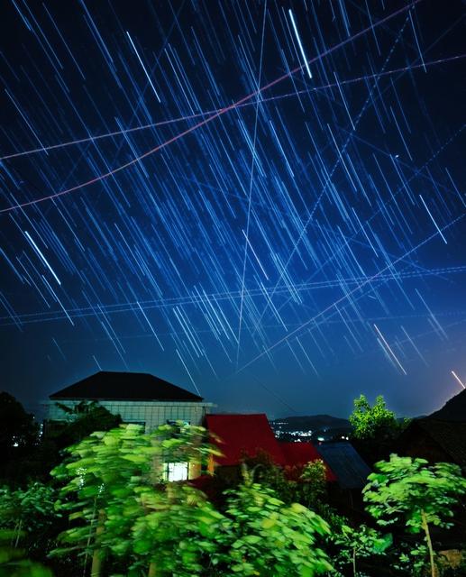 星轨 飞机航线 新化 