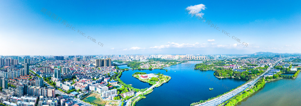 岳阳市读书馆城市航拍 岳阳城市航拍 岳阳城市风光 岳阳市图书馆 岳阳市美术馆 岳阳城市地标