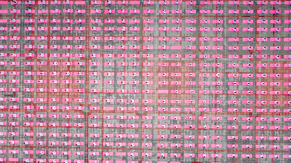岳阳人文 岳阳南湖广场 岳阳千人瑜伽运动 岳阳社会人文 岳阳城市发展 岳阳