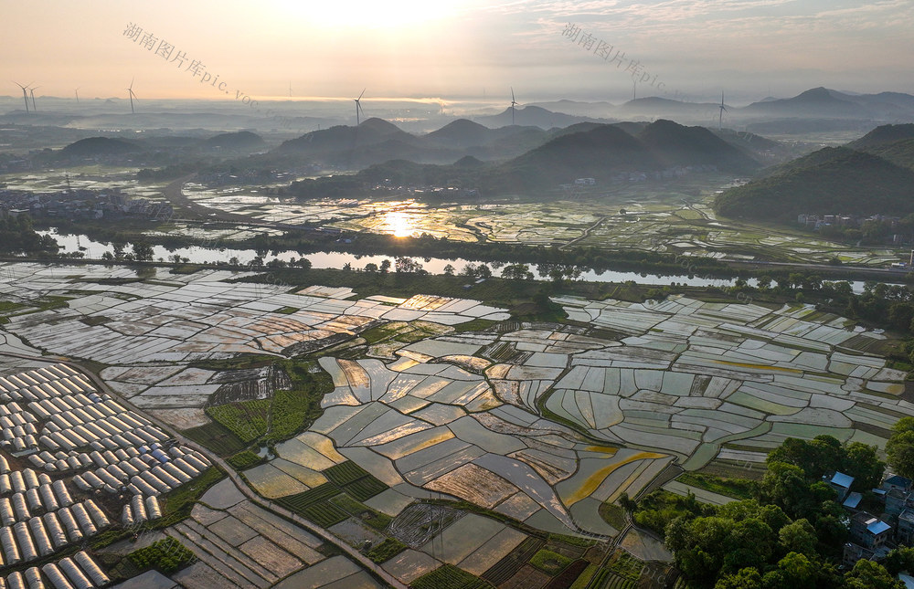 江永  夏日田园  生态画卷  