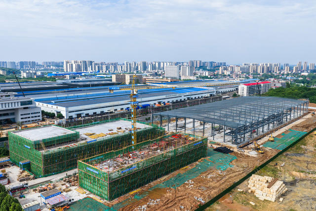 经济 工业 项目建设 一线施工