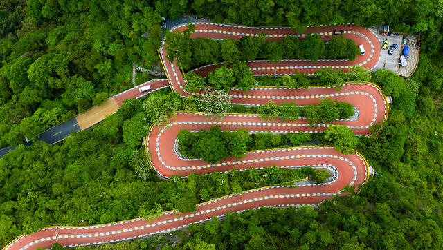 交通  公路  国道  旅游  湘西矮寨公路