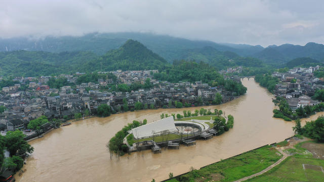 暴雨 湘西 水位上涨