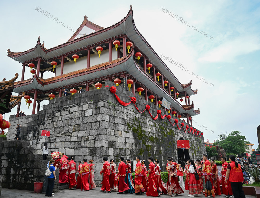国潮 集体婚礼 湖南 武冈
