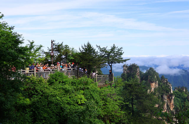 张家界 夏季 旅游 