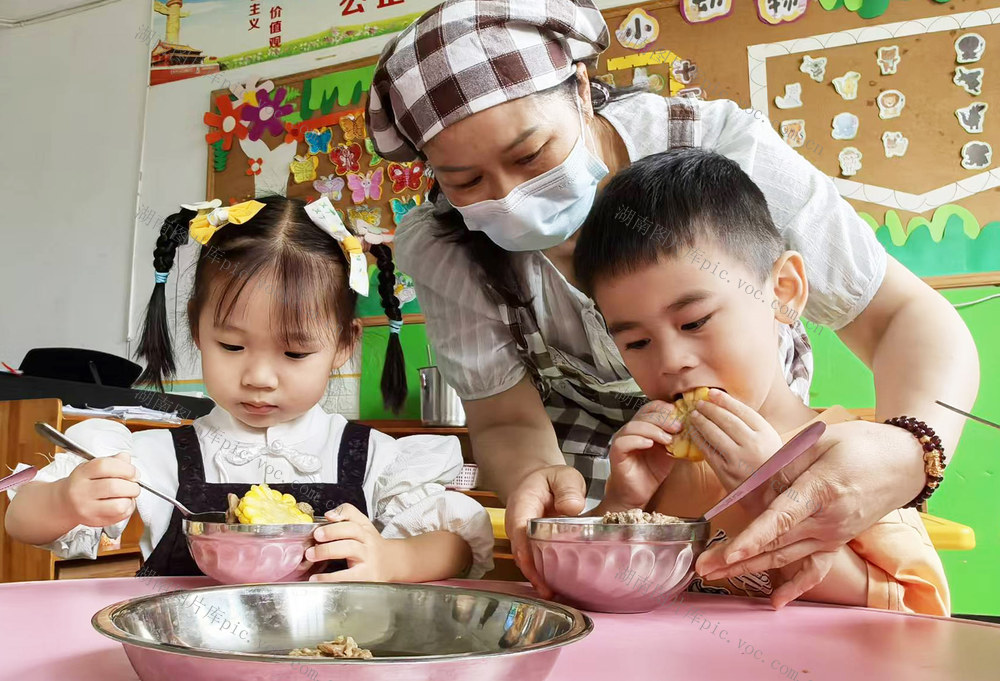 嘉禾：美味营养餐 助幼儿成长