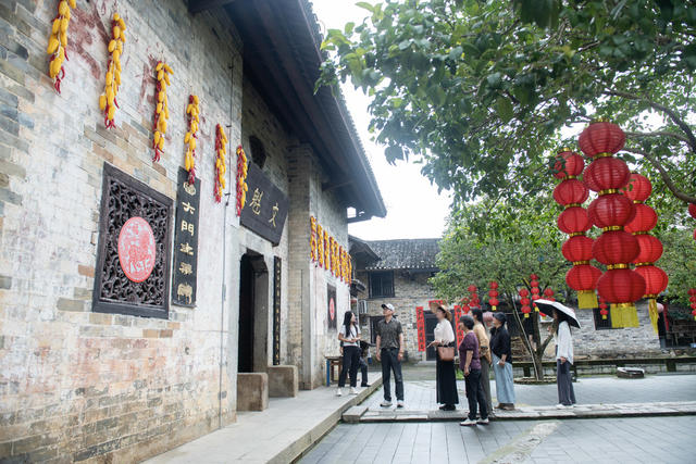 岳阳 古村 张谷英村 旅游 夏日 保护