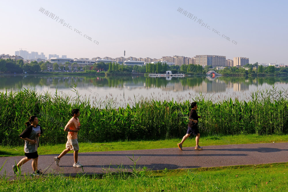 后湖公园，健身