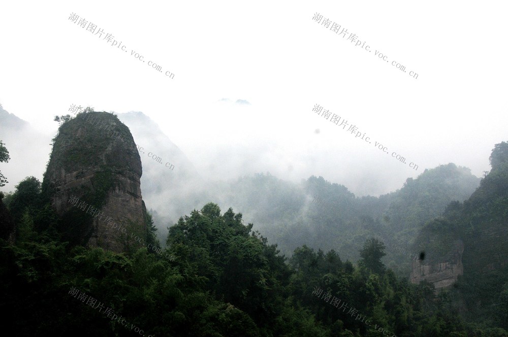 崀山 景区 飘飞
