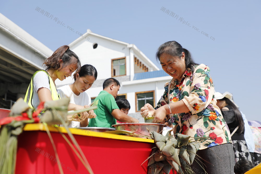 湖南新田：浓情端午粽飘香