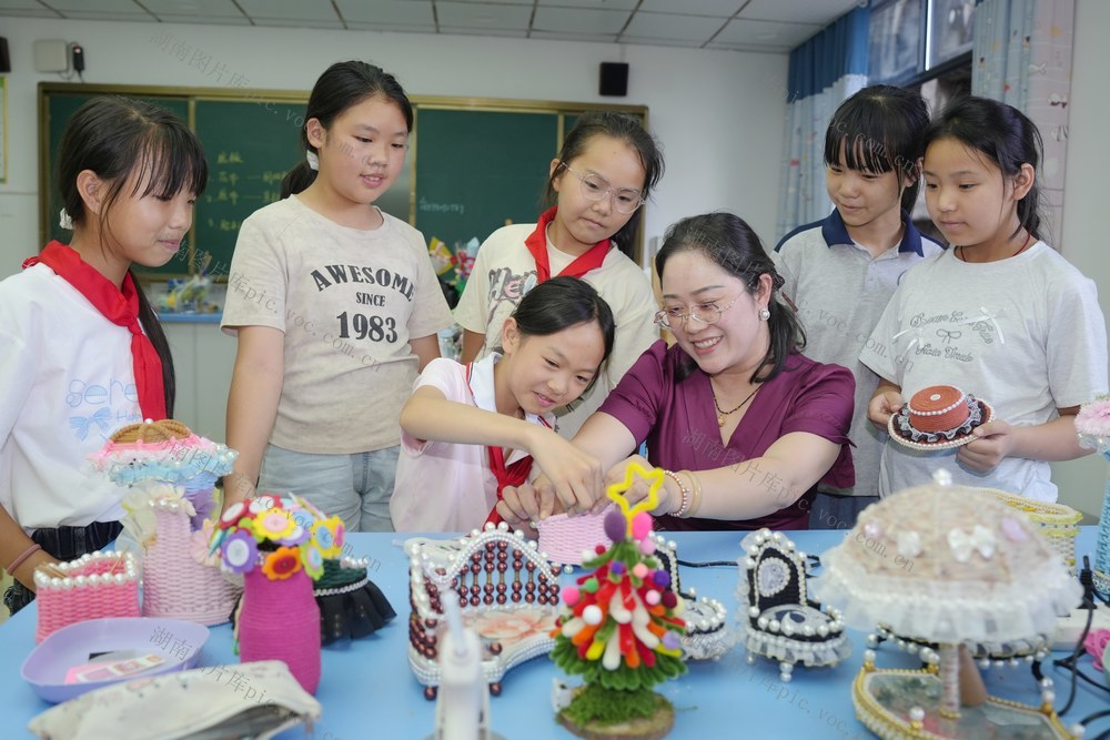 课堂、文化、学校、教育、手工