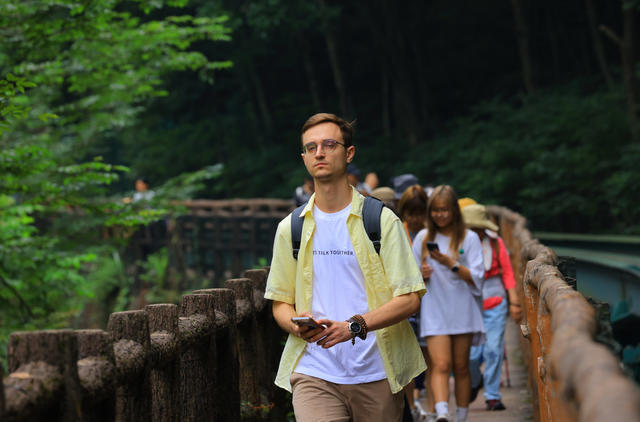 张家界 十里画廊 旅游 夏季